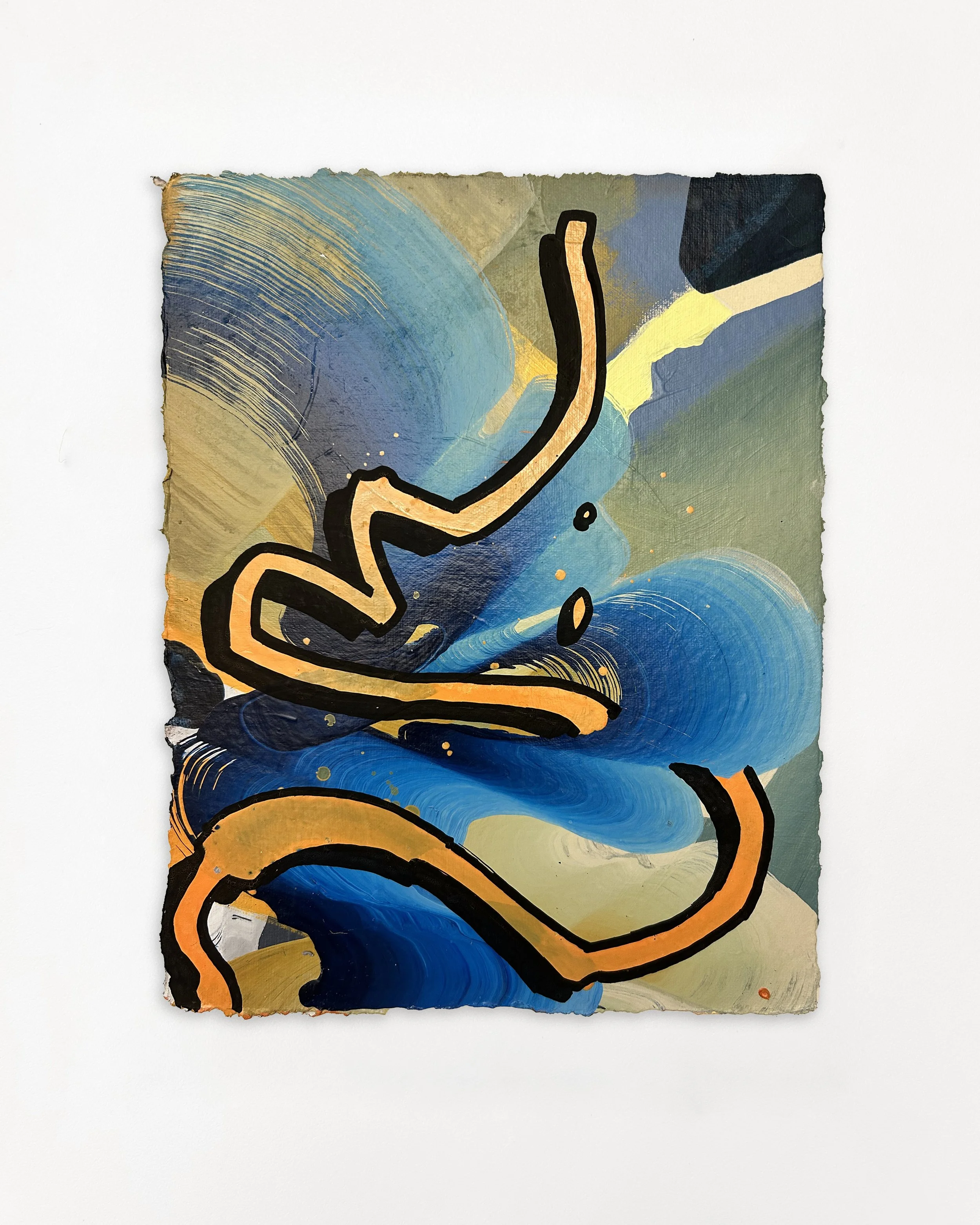 Leo Shallat | Seattle Muralist & Painter — Abstract, Calligraphic